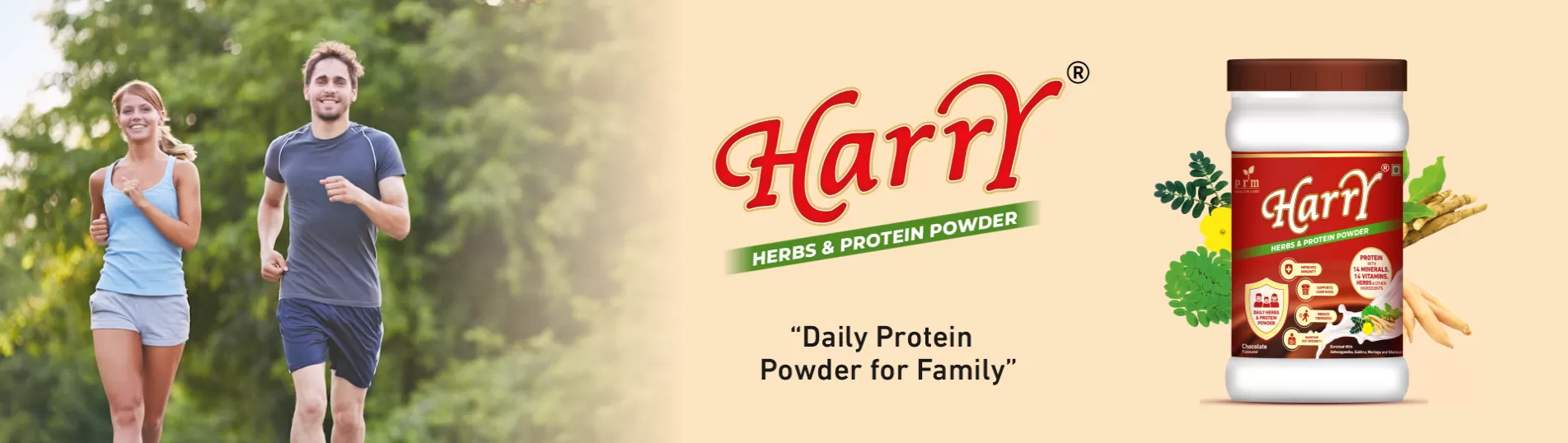Harry Herbs & Protein Powder