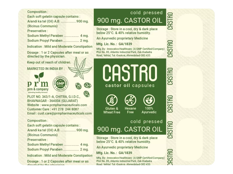 CASTRO Softgel Capsules