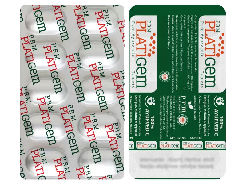 PRM Platigem Tablets