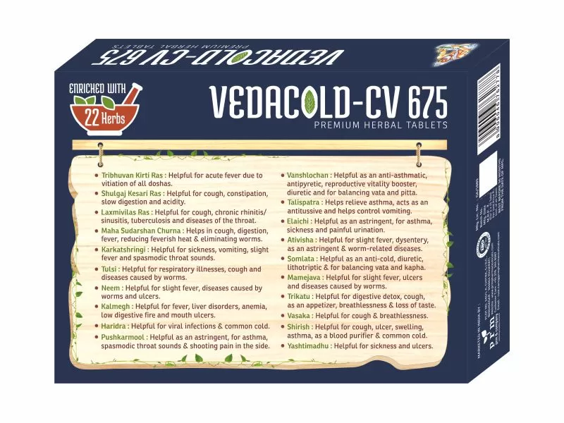 Vedacold-CV 675 Tablets