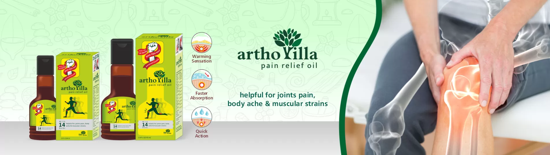 Arthovilla Pain Relief Oil