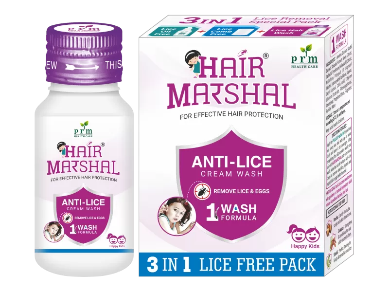 Hair Marshal Anti-Lice Cream Wash