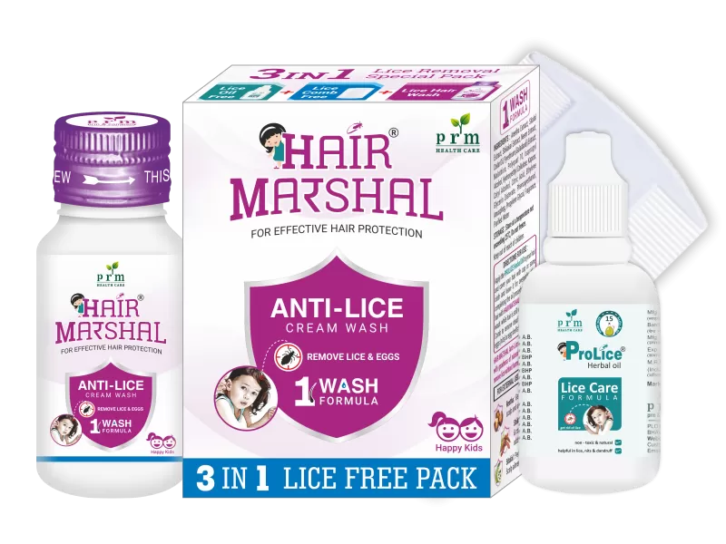 Hair Marshal Anti-Lice Cream Wash