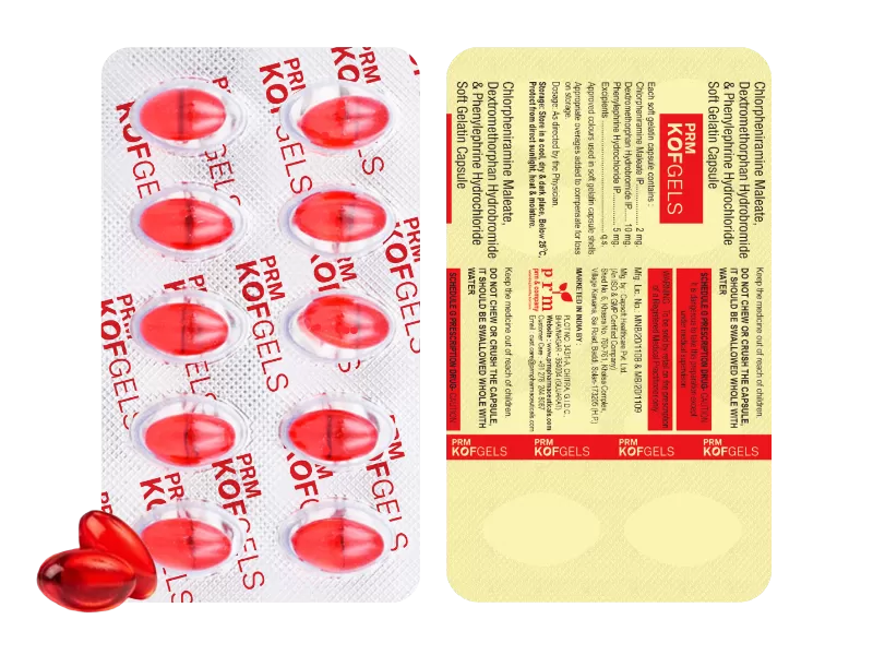 PRM Kofgels Softgels 